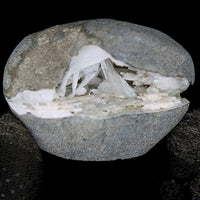 Scolecite Geode 110g 6x5.4cm Natural Crystal India Healing Mineral Gift
