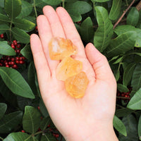 Citrine Rough Crystals: Choose How Many Pieces (Raw Citrine)
