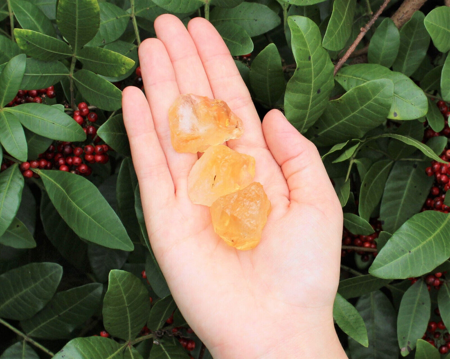 Citrine Rough Crystals: Choose How Many Pieces (Raw Citrine)