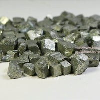 100g Wholesale Beautiful Golden Iron Pyrite Cubic Crystal gem Mineral Specimen