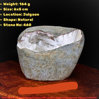 Scolecite Geode Cluster 6x5cm Natural Healing Crystal for Peace Meditation 164g