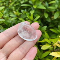 Grade A++ Clear Quartz Tumbled Stones, 0.75"-1.25" Quartz Crystal, Pick How Many