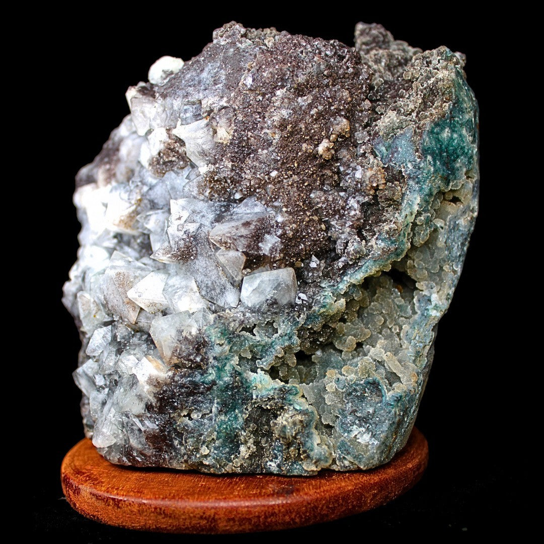 2.90kg Apophyllite with Chalcedony Rare Crystal Mineral Display India