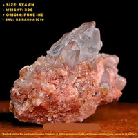 Beautiful Phantom Quartz Crystal 30g 5x4 cm Natural Healing Stone for Meditation