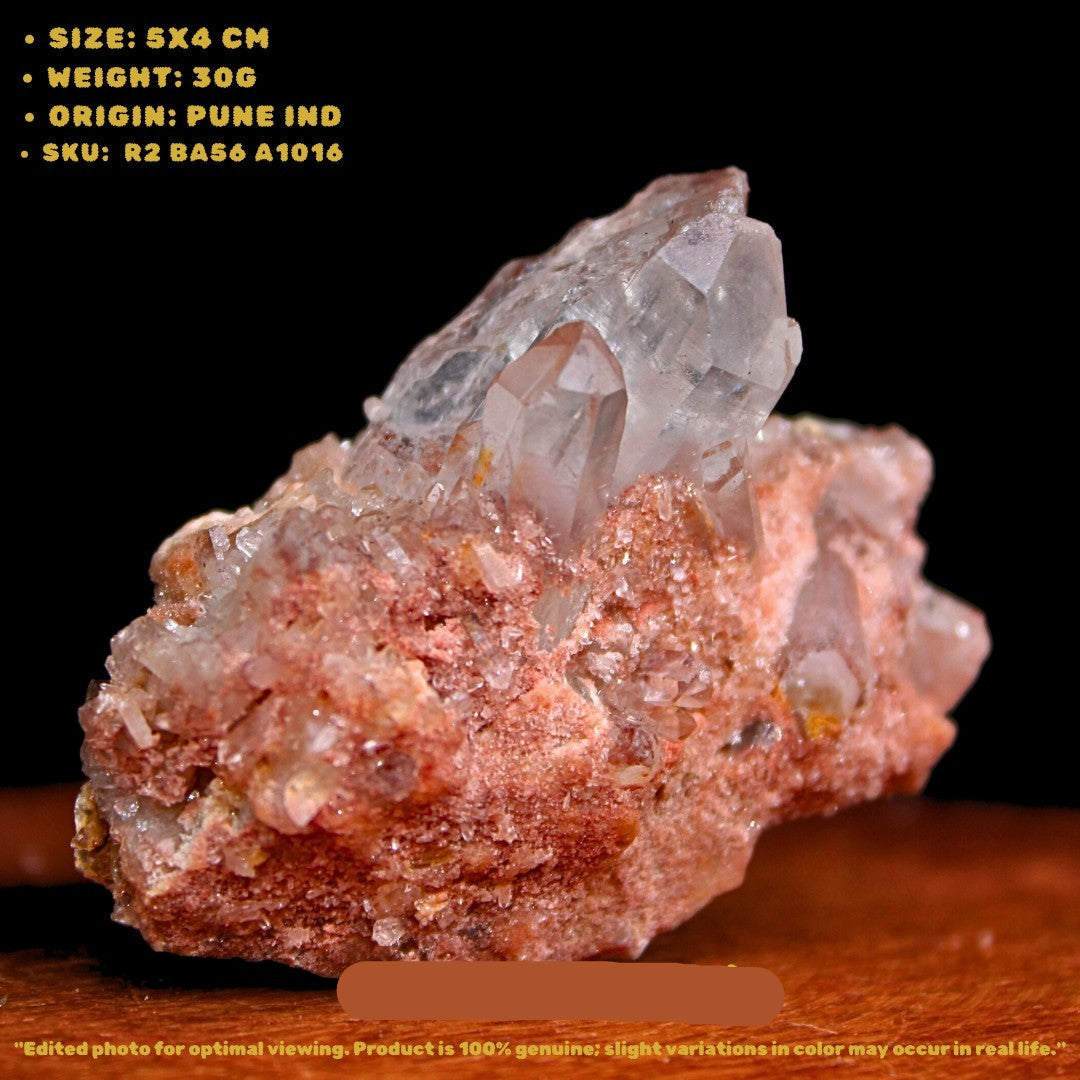 Beautiful Phantom Quartz Crystal 30g 5x4 cm Natural Healing Stone for Meditation