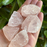 Natural Rough Rose Quartz Crystal Mineral, You Choose Amount