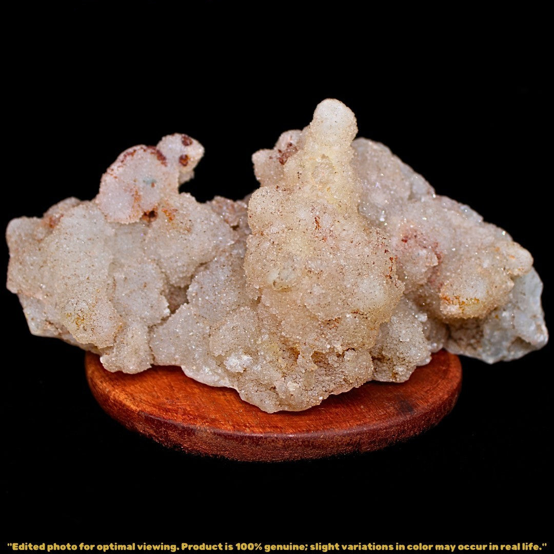 Rainbow Quartz Cluster 878g 18x11 cm Natural Crystal Specimen Healing Stone