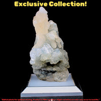 Rare Coral Chalcedony with Apophyllite 105g Mineral Specimen from India