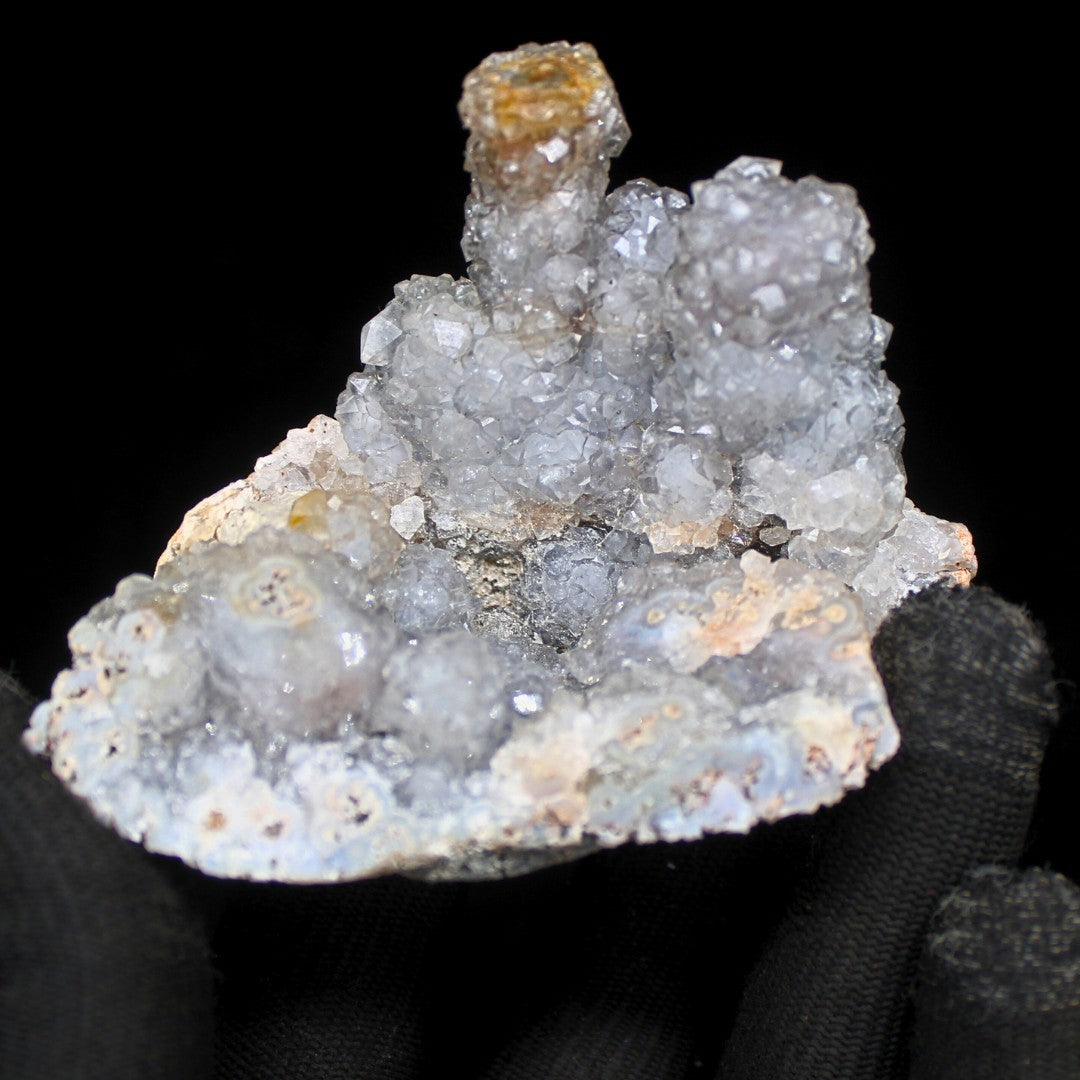 Rare Apophyllite Stilbite Cluster 192g Mineral Specimen India