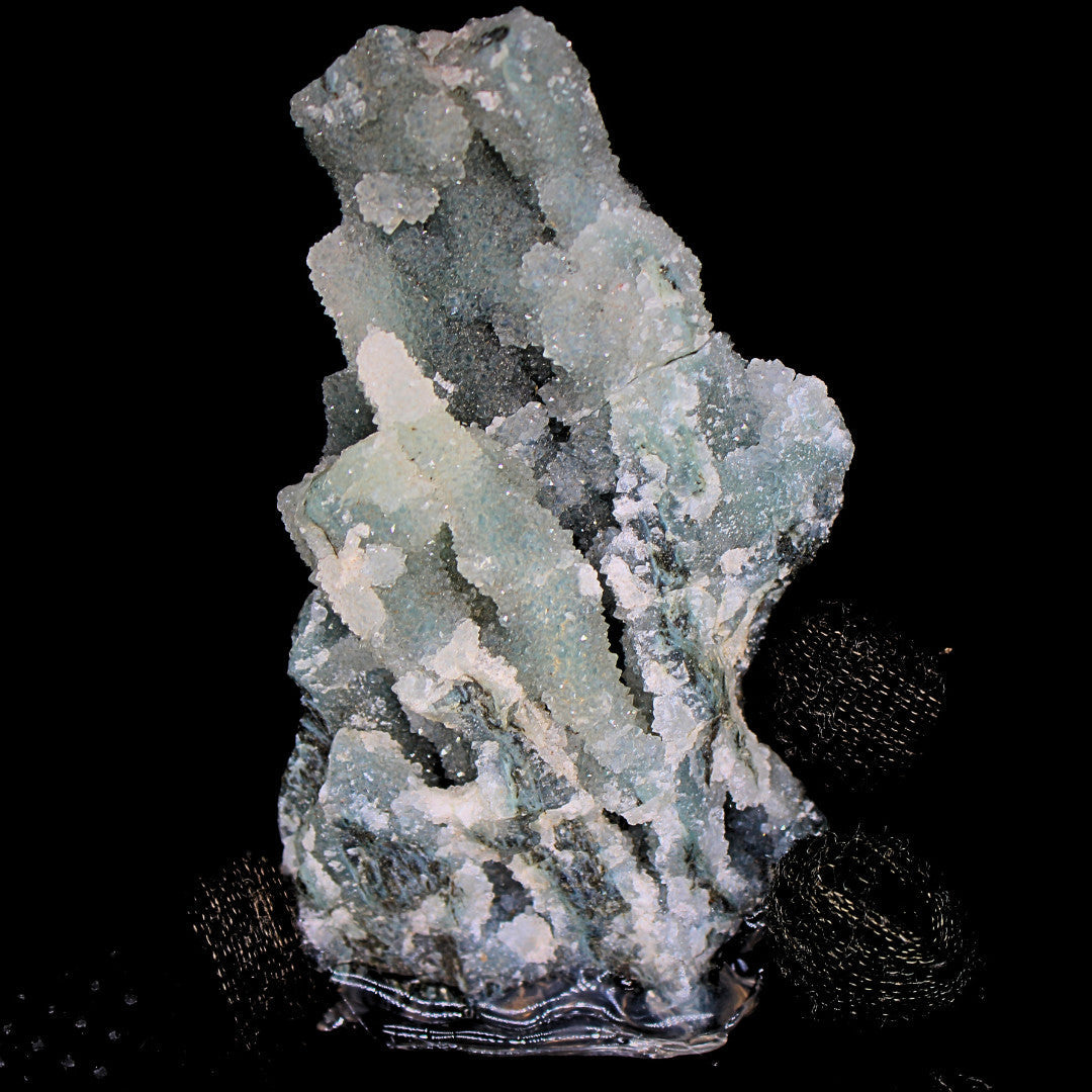 Rare Coral Chalcedony Cluster 66g Natural Mineral Specimen India