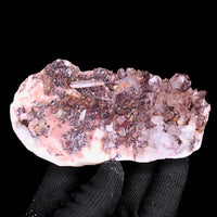 Phantom Quartz Cluster 333g 11x6 cm Rare Natural Growth Crystal from India