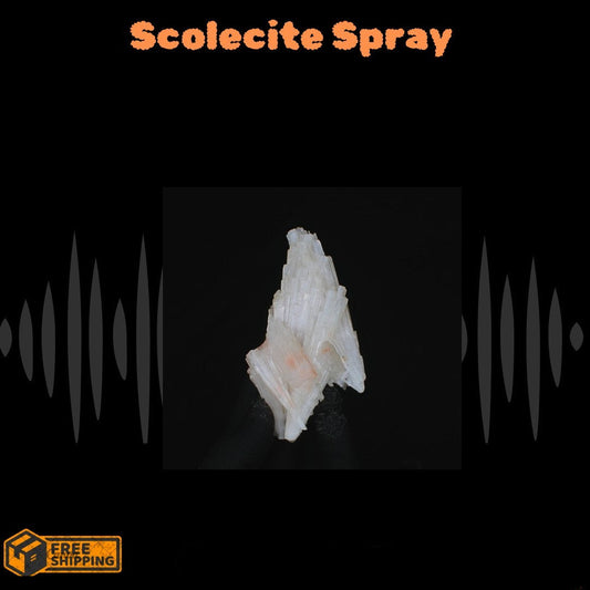 Natural Scolecite Cluster 150g White Zeolite Mineral India Home Display