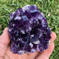 80-100g Raw Amethyst Crystal Quartz Cluster Specimens Healing Reiki Ornaments