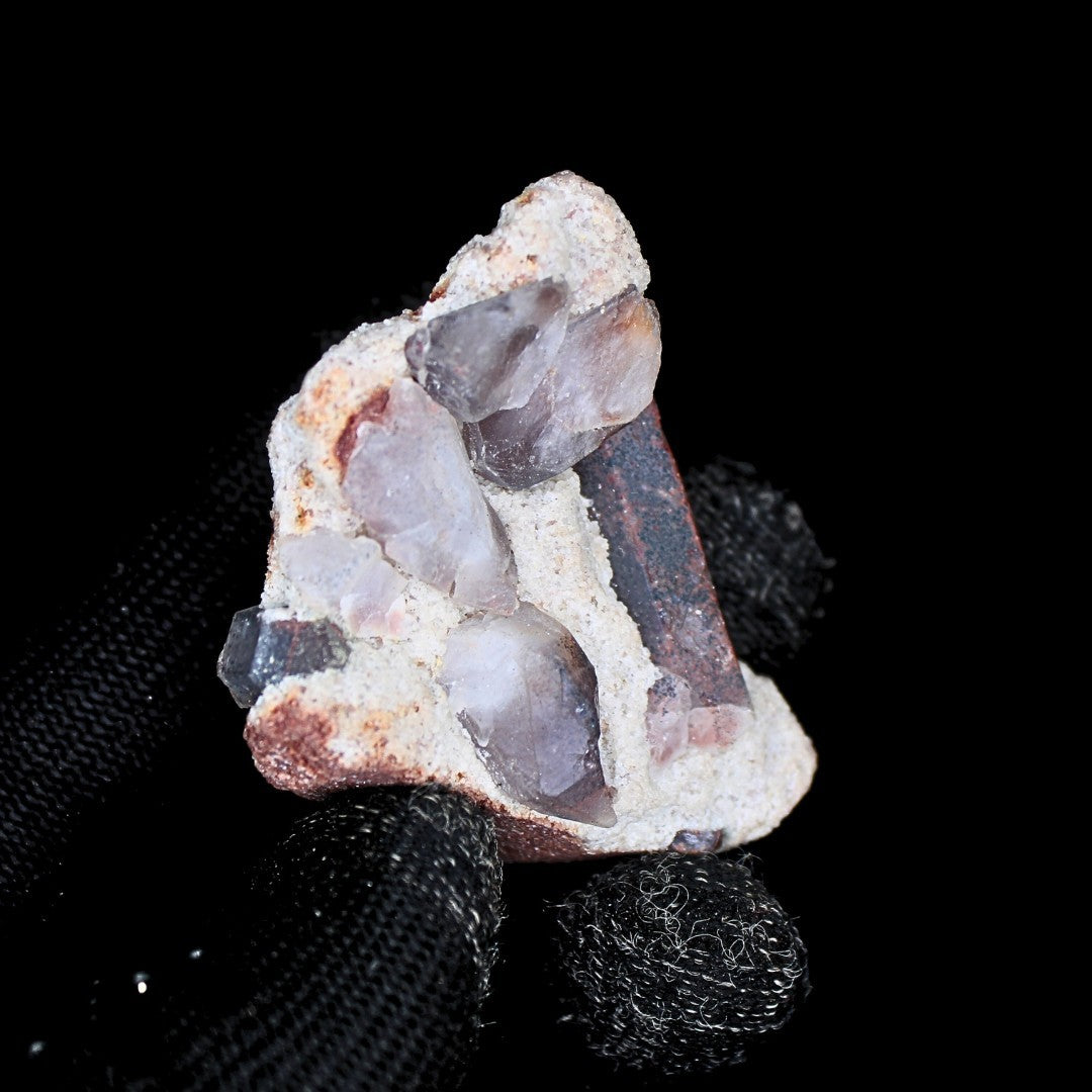 38g Phantom Quartz Crystal Specimen Rare Formation India Mineral