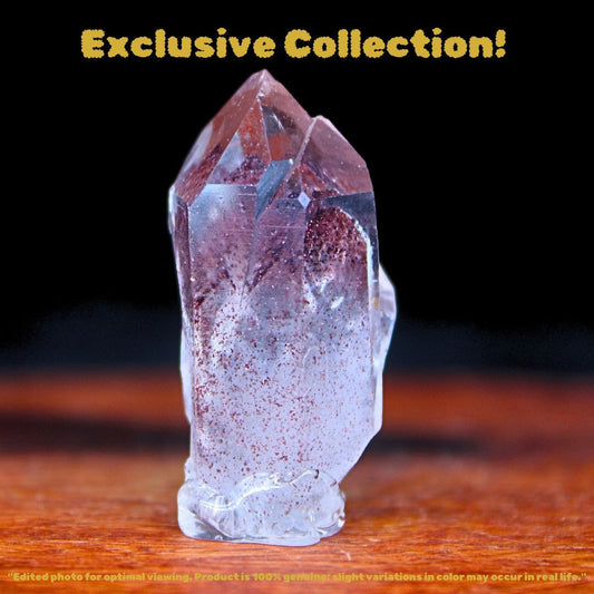 Natural Phantom Clear Quartz Crystal 6g 3x2 cm Rare Inclusion from India