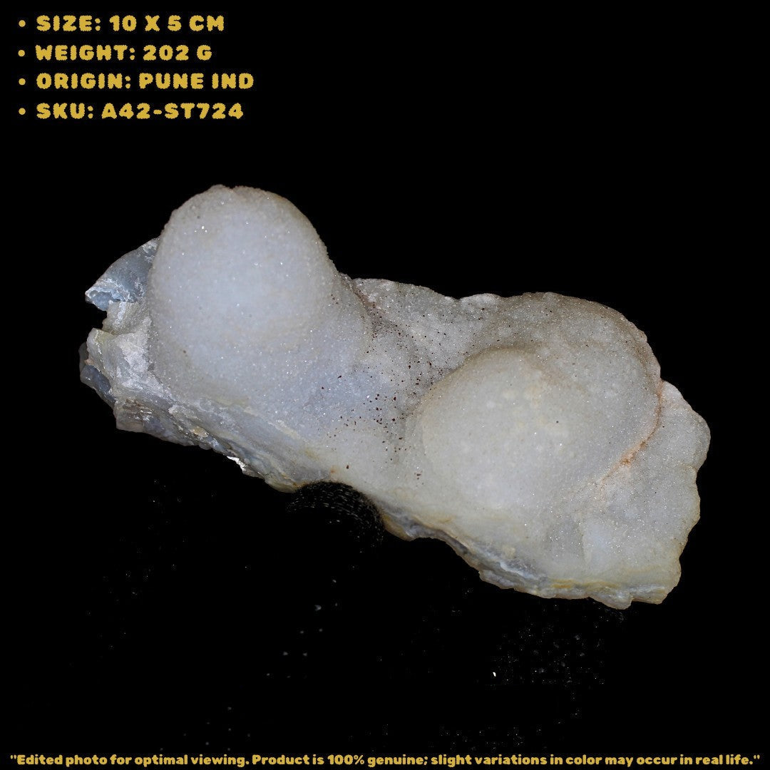 Quartz Healing Cluster 202g Natural Crystal Energy Stone India 10x5 cm