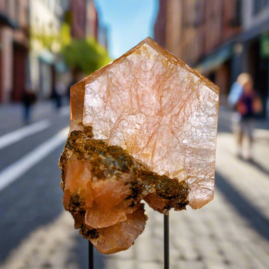 Stilbite Crystal Cluster 22g Natural Healing Mineral Specimen 3x4cm India