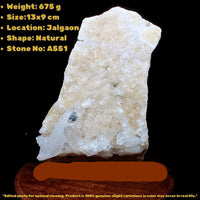 Himalayan Clear Quartz Crystal 675g Large Collector Mineral Specimen India