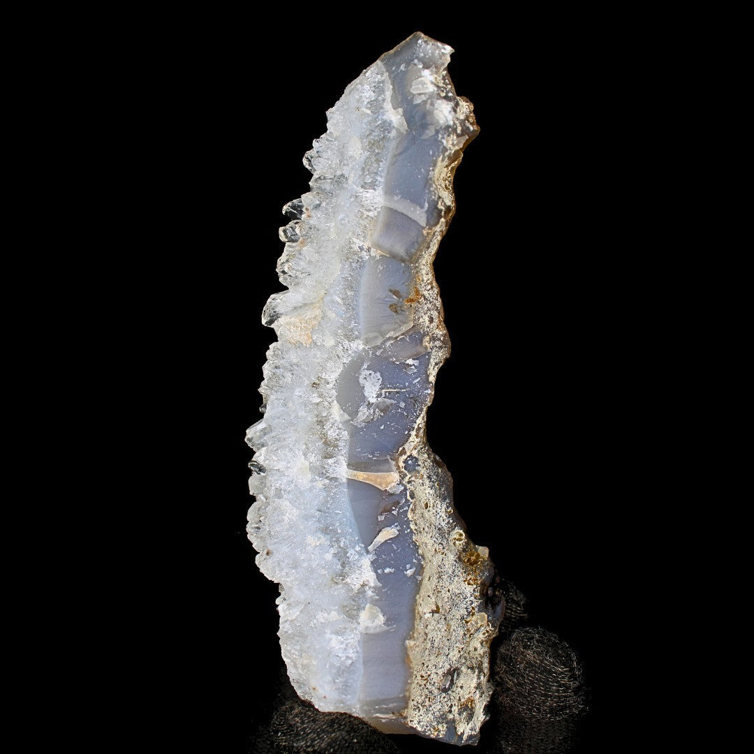 Apophyllite Quartz Healing Cluster Stone 145g 14x5 cm Natural Crystal