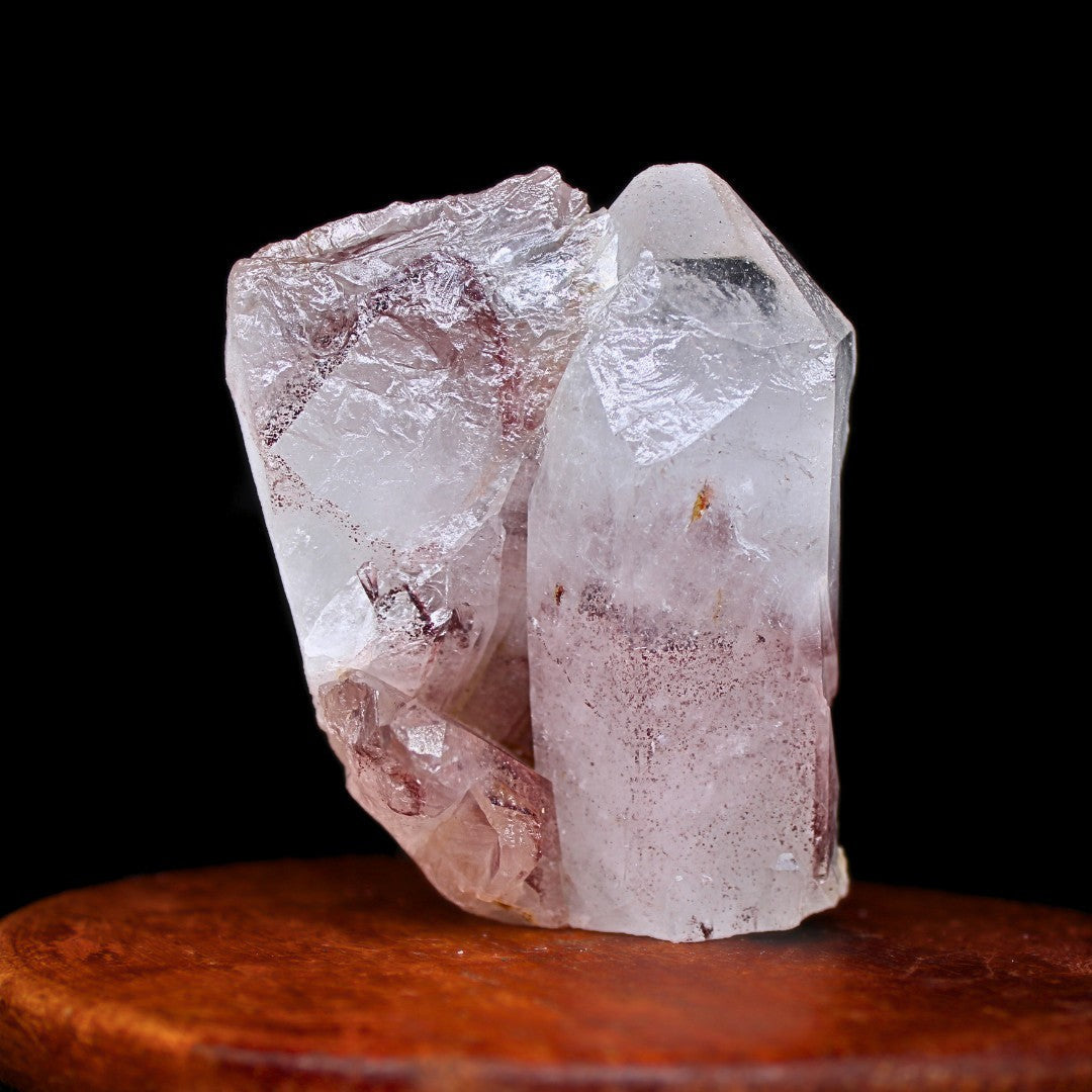 Natural Phantom Quartz Healing Crystal Cluster Raw Stone India