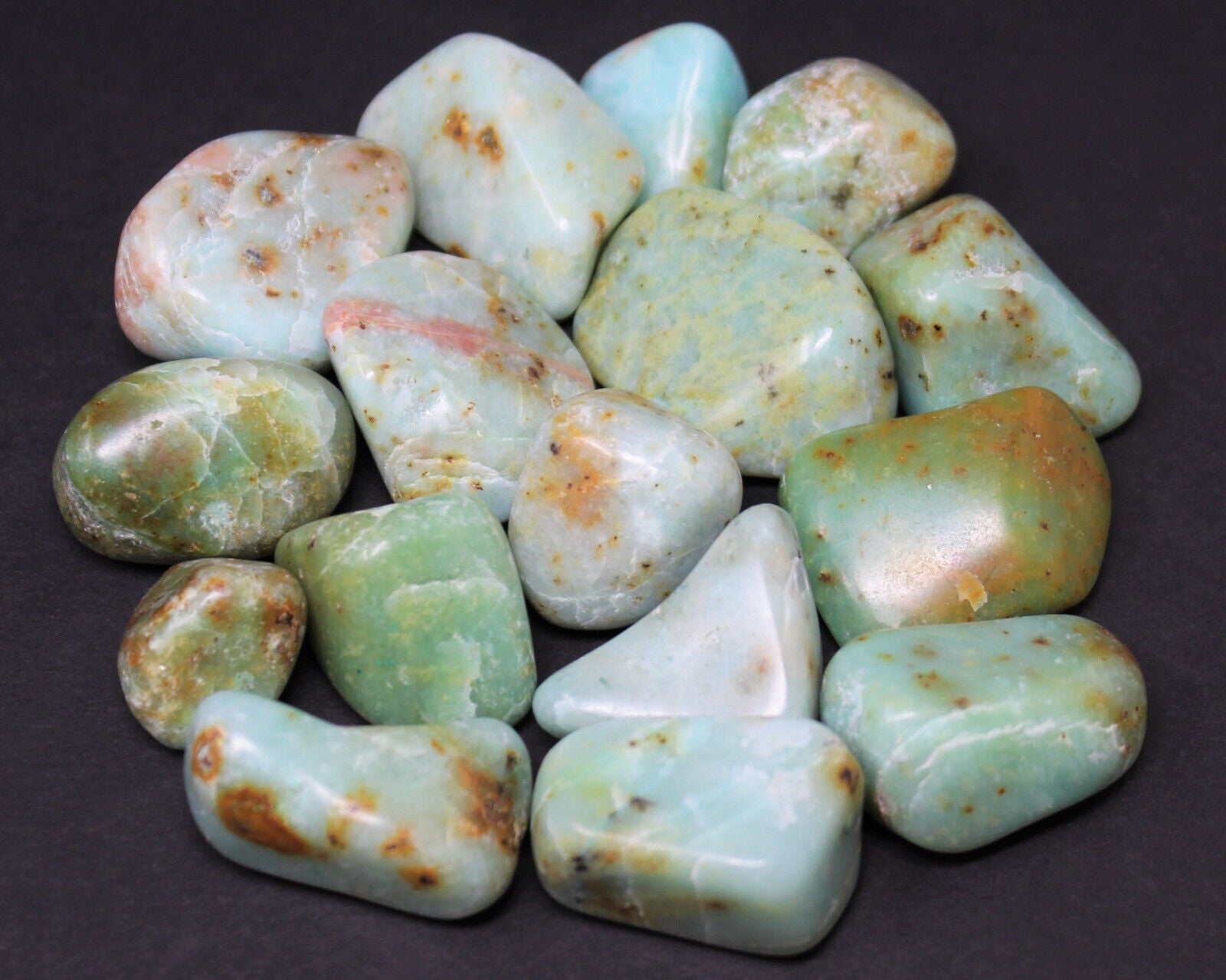 8 oz or 1 lb Tumbled Stones Bulk Lots: Huge Choice (Crystal Healing, Bulk Lots)