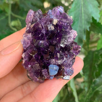 Deep Purple Amethyst Cluster From Uruguayan, Amethyst Geode, Raw Amethyst