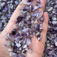 Grade A++ Semi Tumbled Gemstone Mini Chips 3 - 18 mm, Choose From 4 oz to 3 lbs