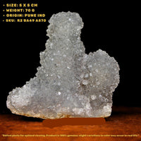 Natural Rainbow Quartz Crystal 70g 5x5 cm Mineral Specimen from India