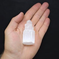 Selenite Crystal Towers 2.5, 4, 6 or 8" (Selenite Tower, Selenite Skyscraper)