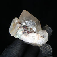 Rare Himalayan Clear Quartz Crystal Cluster Mineral Specimen India 185g