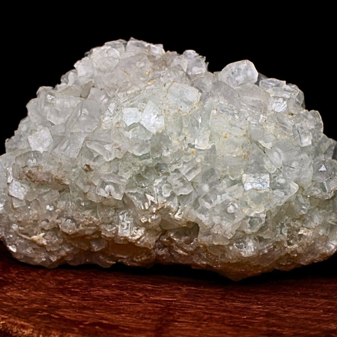 Apophyllite Heulandite Cluster 270g Cabinet Mineral Specimen India 11x6cm