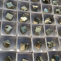 Grade A++ Spanish Pyrite Cube, Fools Gold Rock Reiki Crystal, Wholesale Bulk Lot