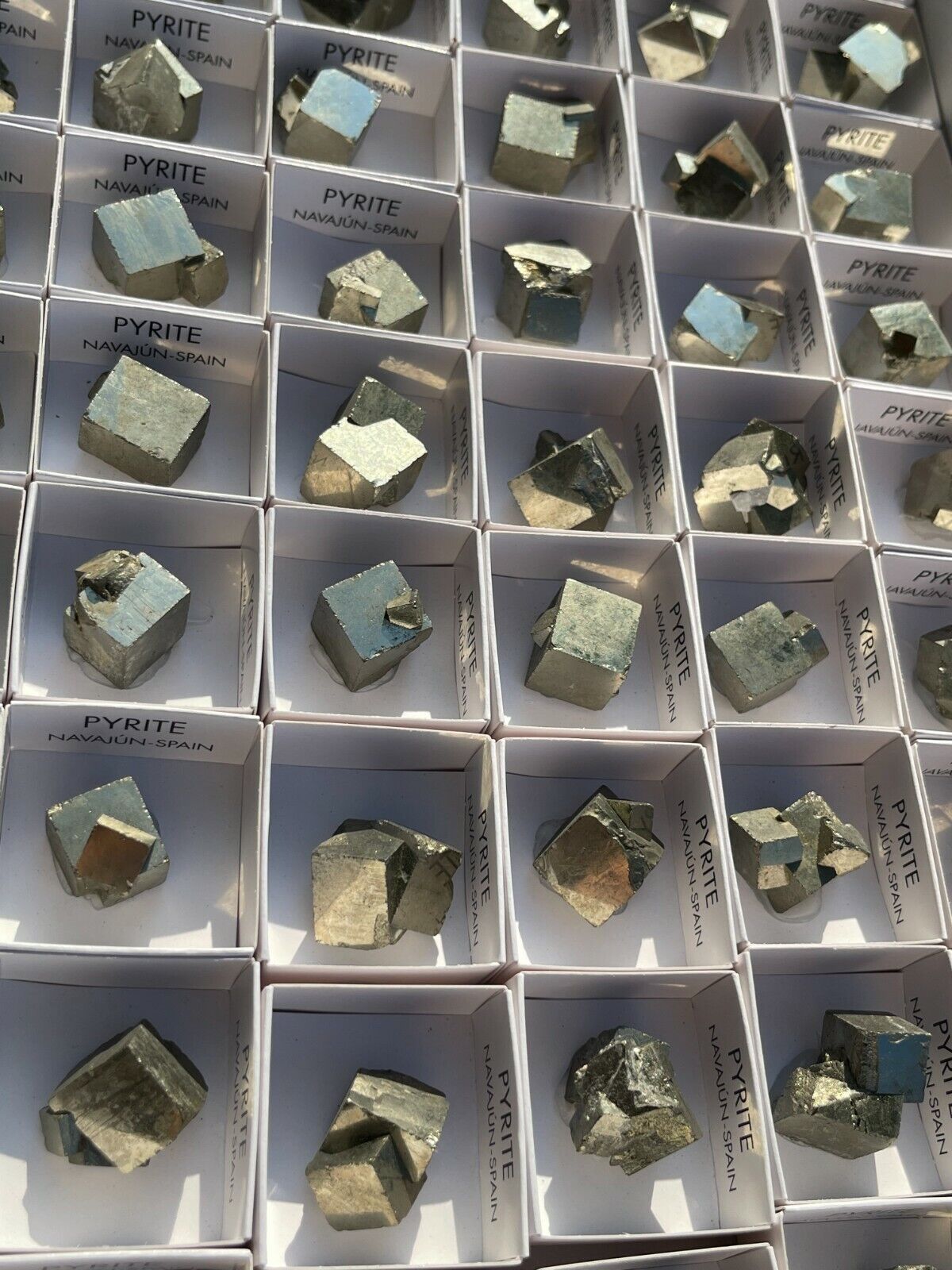 Grade A++ Spanish Pyrite Cube, Fools Gold Rock Reiki Crystal, Wholesale Bulk Lot