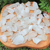 Bulk Wholesale 5 lb Lot CLEARANCE Natural Quartz Crystal Points (GREAT VALUE)