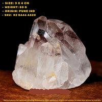 Phantom Clear Quartz 50g 3x4cm | Rare Growth Layers Natural Crystal Specimen