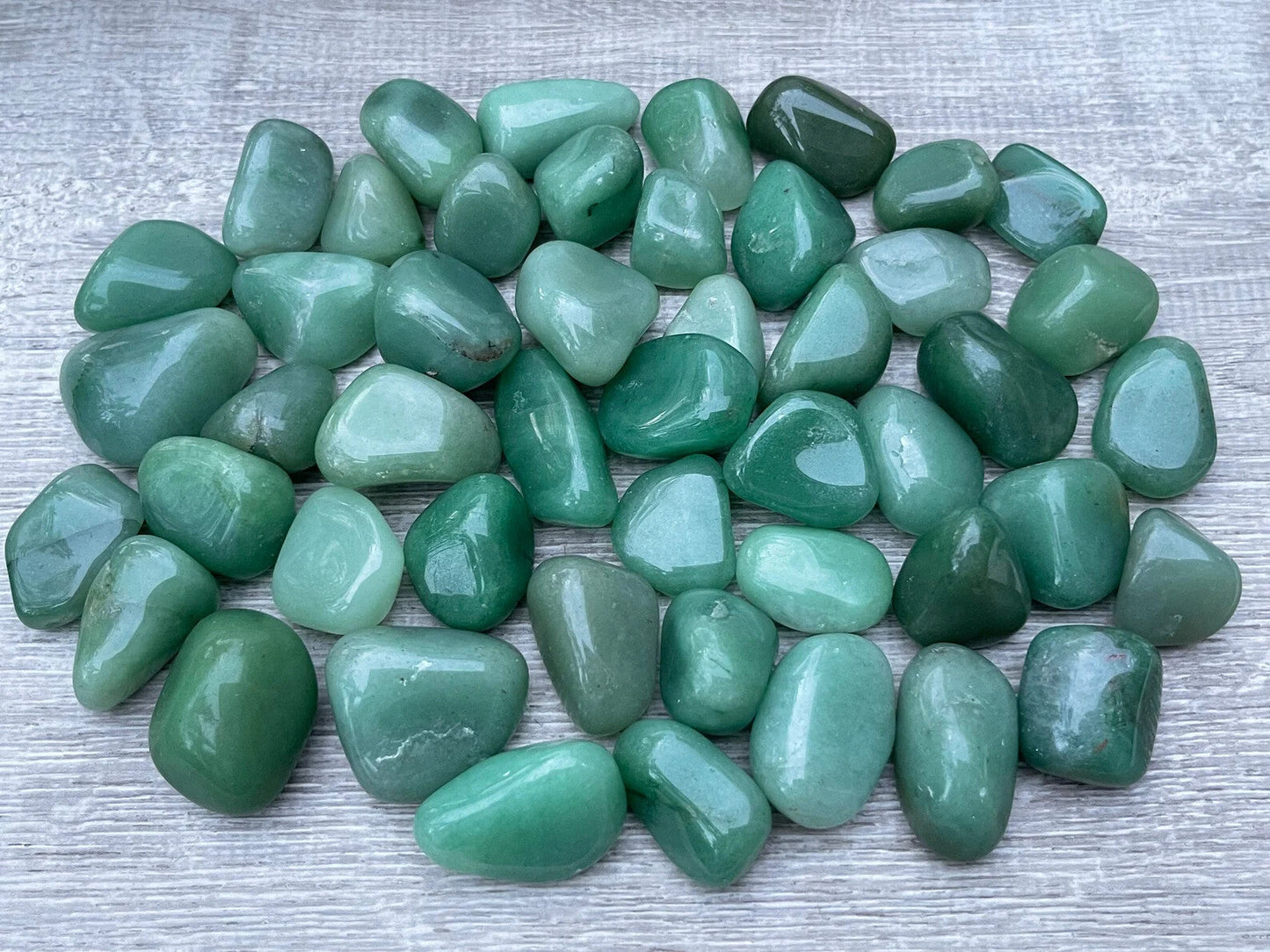 1/2 Lb Lot Tumbled Stones, 0.75-1.25" Crystal Healing Stones, Choose Stone Type