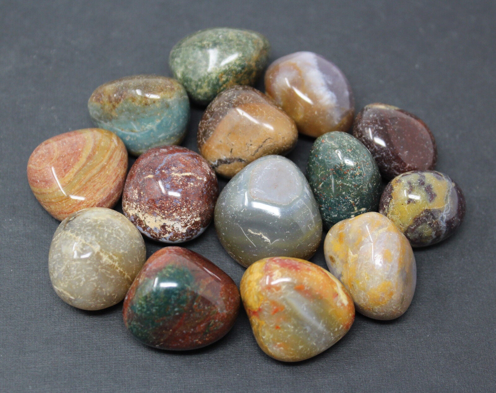 8 oz or 1 lb Tumbled Stones Bulk Lots: Huge Choice (Crystal Healing, Bulk Lots)