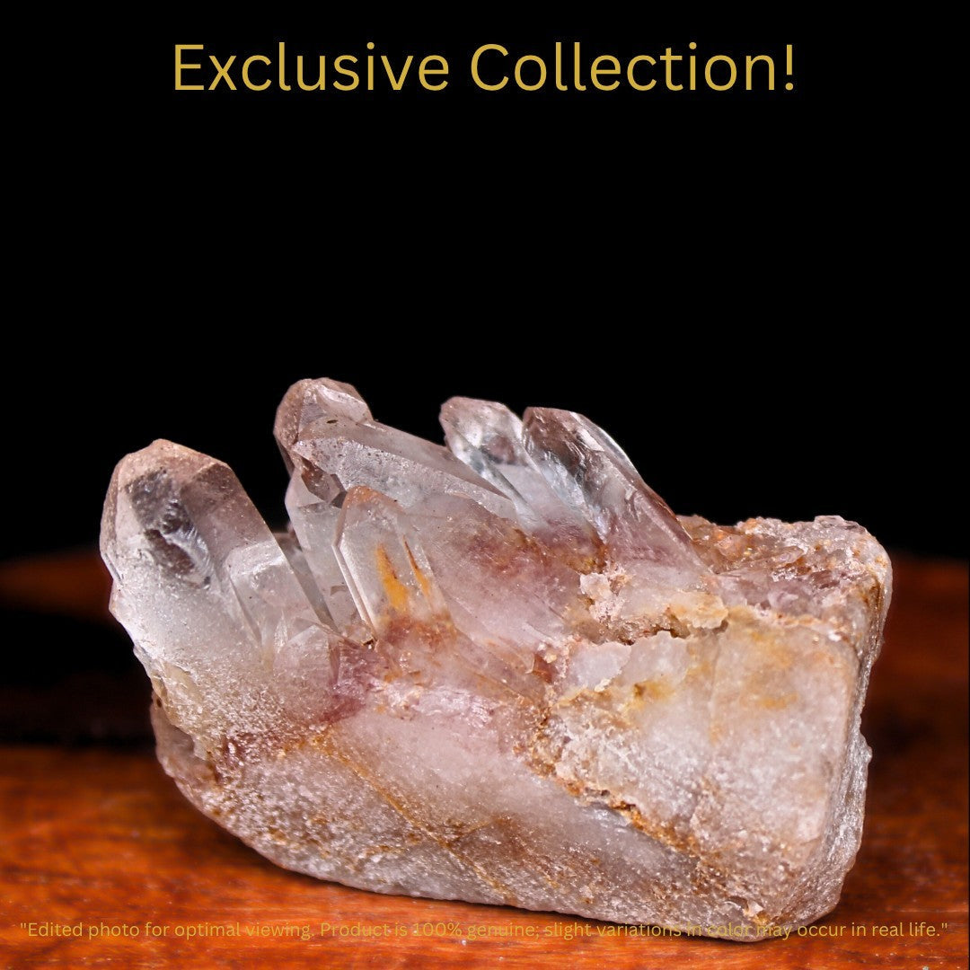 Phantom Clear Quartz Crystal 18g Transparent Terminated Point Mineral Specimen