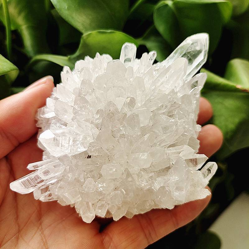 Large Natural Clear Quartz Crystal Cluster Gemstone Druzy Geode Specimen Healing