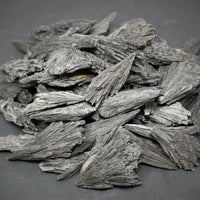 1 lb Black Kyanite Blades Fans: Natural Premium Quality Wholesale Bulk Lot 16 oz