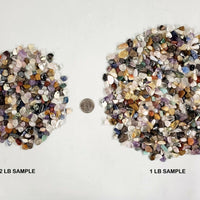 TUMBLED CRYSTAL CHIPS - Bulk Tumbled Stones - Assorted Crystal Gemstones