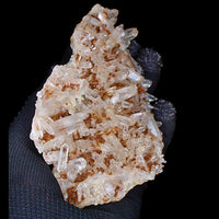 420g Stunning Natural Clear Red Quartz Crystal Cluster Point Mineral Specimen