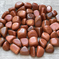 1/2 Lb Lot Tumbled Stones, 0.75-1.25" Crystal Healing Stones, Choose Stone Type