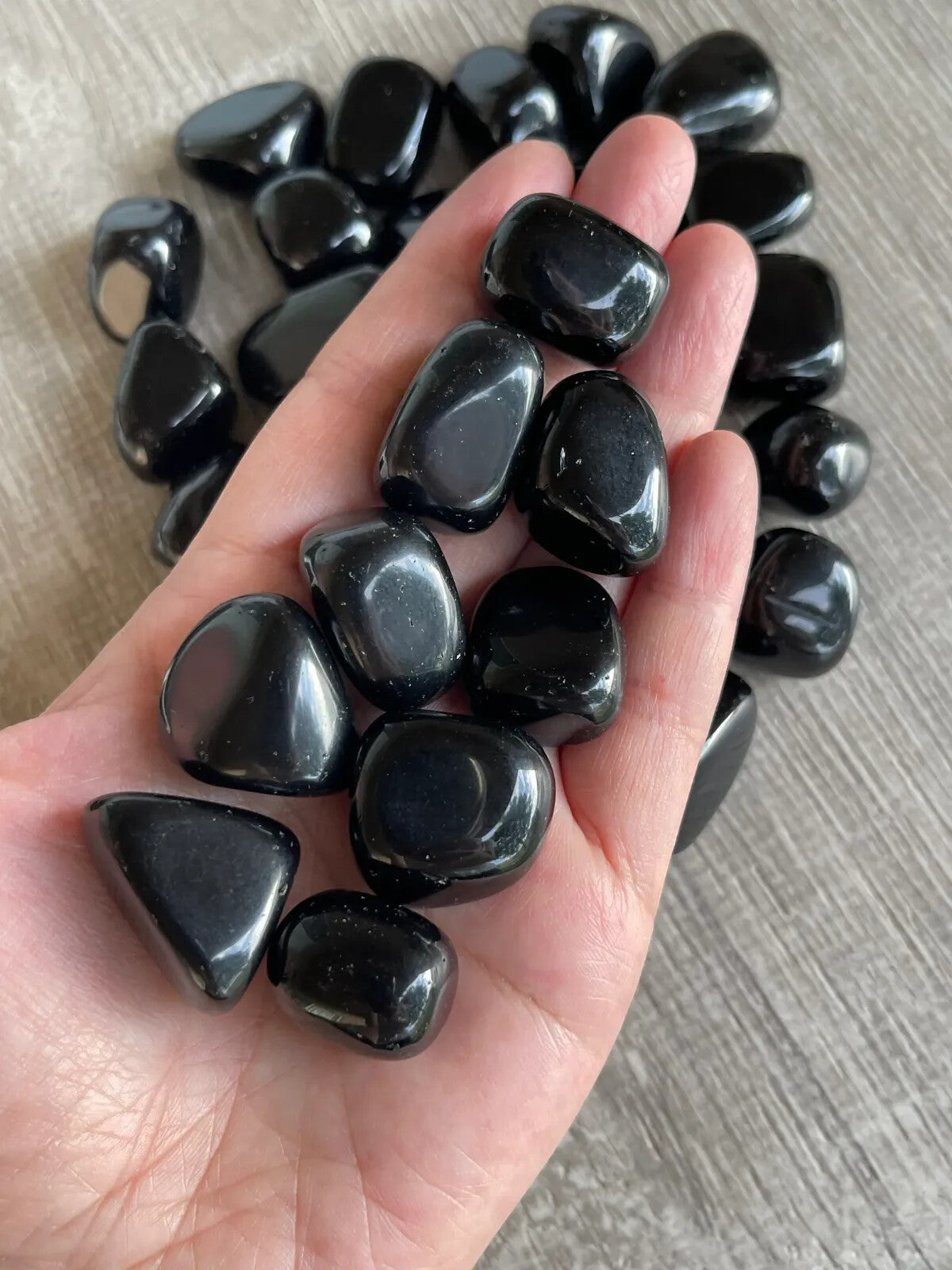 1/2 Lb Lot Tumbled Stones, 0.75-1.25" Crystal Healing Stones, Choose Stone Type