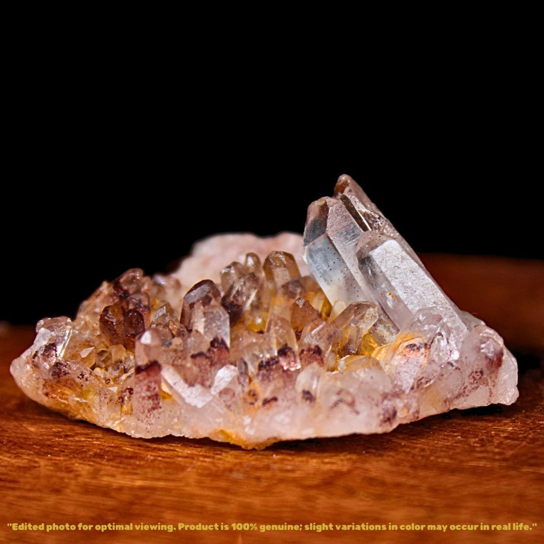 Phantom Quartz 14g 5x3 cm Small Raw Stone for Meditation Clarity