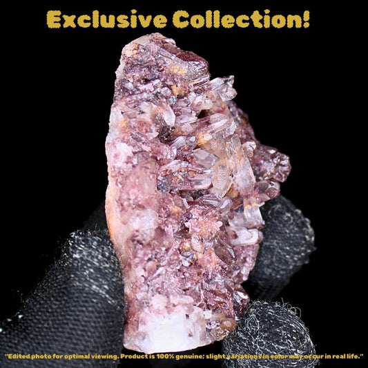 Mini Phantom Quartz 43g 6x4 cm Raw Natural Cluster for Crystal Collectors