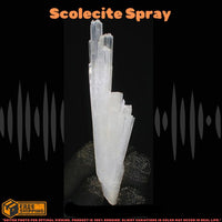 Natural Scolecite Crystal 28g White Mineral Cluster from India