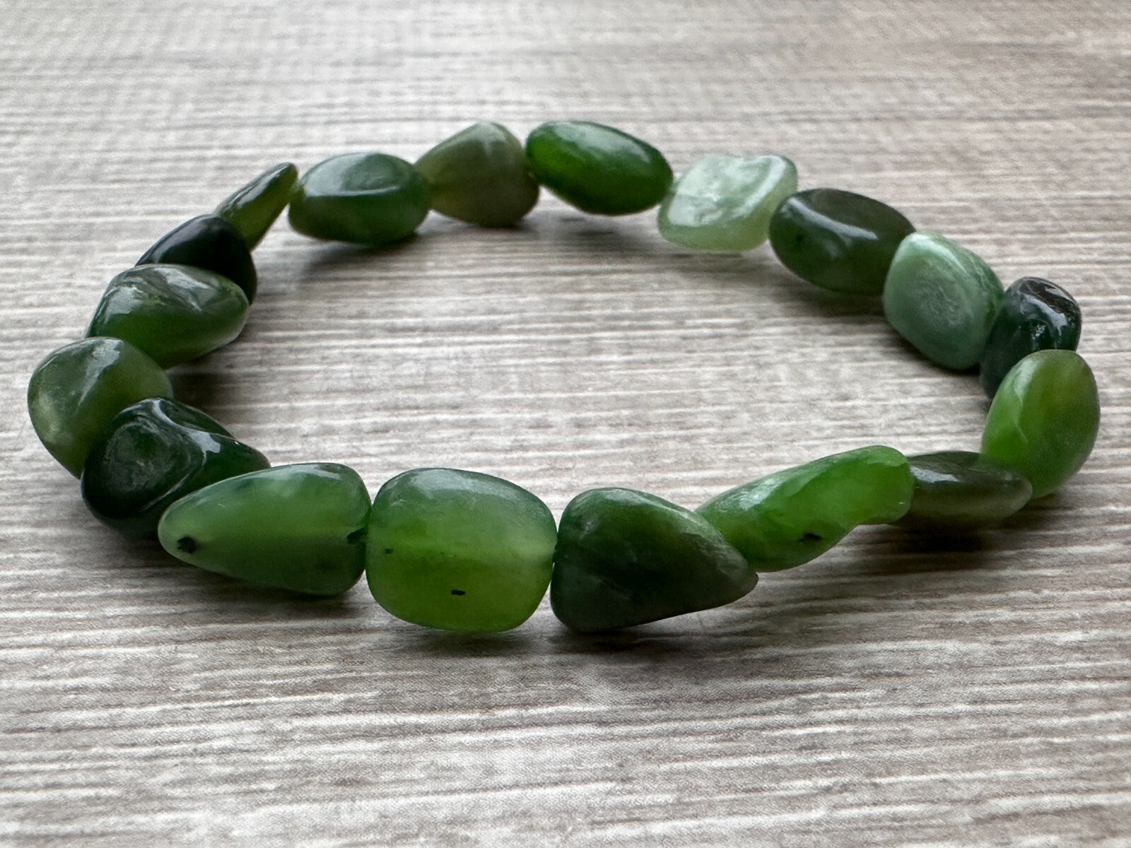 Wholesale Grade A++ Gemstone Nugget Bracelet, Choose from 18 Gemstone Types