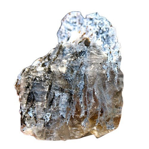 Calcite Rainbow Crystal 60g w Chalcedony & Mordenite | Calm & Cleanse Energy