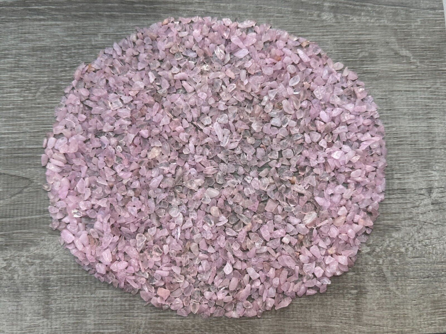 Grade A++ Rose Quartz Semi Tumbled Gemstone Mini Chips 3-8mm, Wholesale Bulk Lot